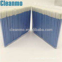 Small Blue Color Handle Tipped Lint Free Cleaning Foam Swabs 1702/719 For Cleaning LCD/PCB